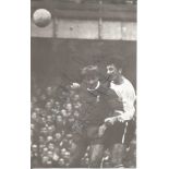 Roger Hunt signed 6x4 black and white photo. Good Condition. All autographs are genuine hand