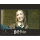 Charlotte Skeoch signed 10x8 colour Harry Potter photo. Good Condition. All autographs are genuine
