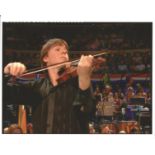 Joshua Bell - violinist signed 10x8 colour photo. Good Condition. All autographs are genuine hand