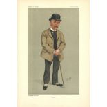 Tess. Subject Thomas Hardy. 4/6/1892. These prints were issued by the Vanity Fair magazine between