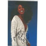 Beverley Knight Singer Signed 8x12 Photo . Good Condition. All autographs are genuine hand signed