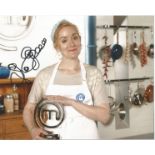 Sophie Thompson Actress Signed MasterChef 8x10 Photo . Good Condition. All autographs are genuine