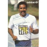 Daley Thompson signed 6x4 colour promo card. Good Condition. All autographs are genuine hand