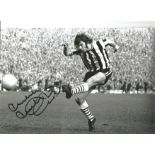 Newcastle Malcolm Mcdonald Signed 12 x 8 inch football photo. Supplied from stock of www.
