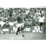 Marco Tardelli Italy Signed 12 x 8 inch football photo. Supplied from stock of www.sportsignings.