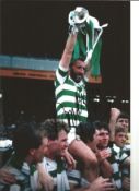 Danny McGrain Celtic Signed 12 x 8 inch football photo. Supplied from stock of www.sportsignings.
