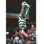 Danny McGrain Celtic Signed 12 x 8 inch football photo. Supplied from stock of www.sportsignings.