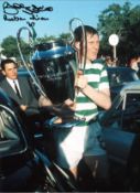Celtic Billy Mcneill Signed 16 x 12 inch football photo. Supplied from stock of www.sportsignings.
