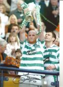 Celtic John Hartson Signed 12 x 8 inch football photo. Supplied from stock of www.sportsignings.co.