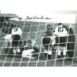 Bert Trautmann Manchester City Signed 12 x 8 inch football photo. Supplied from stock of www.