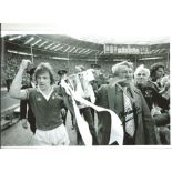 Man United Tommy Docherty Signed 12 x 8 inch football black and white photo. Supplied from stock