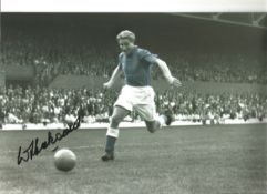 Dave Hickson Everton Signed 12 x 8 inch football photo. Supplied from stock of www.sportsignings.