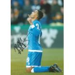 Junior Stanislas 12 x 8 Bournemouth signed colour football photo.. Supplied from stock of www.