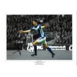 Nikola Zigic Wembley collage Birmingham Signed 16 x 12 inch football photo. Supplied from stock of