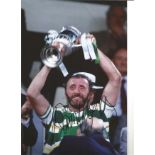 Celtic Danny McGrain Signed 12 x 8 inch football photo. Supplied from stock of www.sportsignings.