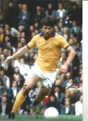 Bob Latchford Everton Signed 12 x 8 inch football photo. Supplied from stock of www.sportsignings.