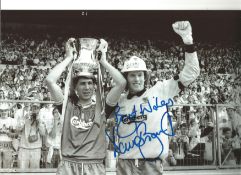 Dave Beasant 88 Wimbledon Signed 12x 8 inch football photo. Supplied from stock of www.