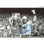 Dave Beasant 88 Wimbledon Signed 12x 8 inch football photo. Supplied from stock of www.