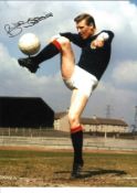 Billy McNeil Scotland Signed 16 x 12 inch football photo. Supplied from stock of www.sportsignings.