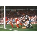 Danny Wilson Luton signed 12 x 8 colour football photo. Supplied from stock of www.sportsignings.