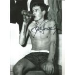 Liverpool John Toshack Signed 12 x 8 inch football photo. Supplied from stock of www.sportsignings.