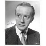 Roland Culver Signed photo black and white 10 x 8 inch. Dedicated To Stan. Condition report out of