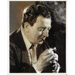 Rupert Davies Signed photo black and white 10 x 8 inch. Inscribed Best wishes, yours sincerely.