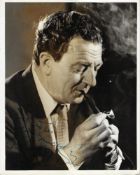 Rupert Davies Signed photo black and white 10 x 8 inch. Inscribed Best wishes, yours sincerely.