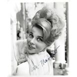 Ann-Margret Signed photo portrait black and white 10 x 8 inch. Condition report out of 10, 7. Some