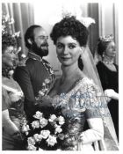 Francesca Annis Signed photo black and white 10 x 8 inch. Dedicated To Gerald. Inscribed Very best