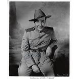 Broderick Crawford Signed photo black and white 10 x 8 inch. From The Real Glory. Dedicated To