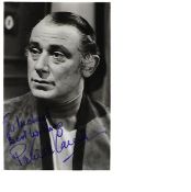 Patrick Cargill Signed photo black and white 5.5 x 3.5 inch. Dedicated To Michael. Inscribed Best