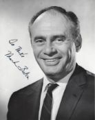 Martin Balsam Signed photo black and white 9.5 x 7.5 inch. Dedicated To Mike. Condition report out
