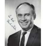 Martin Balsam Signed photo black and white 9.5 x 7.5 inch. Dedicated To Mike. Condition report out