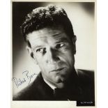 Richard Boone Signed photo black and white 10 x 8 inch. Condition report out of 10, 8. Very minor