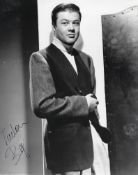 Turhan Bey Signed photo black and white 10 x 8 inch. Condition report out of 10, 8. All