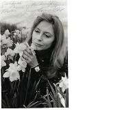 Judy Cornwell Signed photo black and white 10 x 8 inch. Dedicated Michael. Inscribed Best wishes.