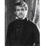 Placido Domingo Signed photo black and white 10 x 8 inch. From La Traviata. Condition report out