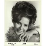 Brenda Lee Signed promo photo black and white 10 x 8 inch Decca/IFA promo. Inscribed Love. Condition