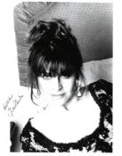 Julie Christie Signed photo black and white 10 x 8 inch. Inscribed Best wishes. Condition report out