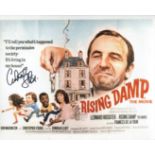 RISING DAMP: 8x10 photo from the comedy series Rising Damp signed by actor Christopher Strauli. Good