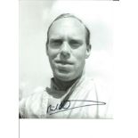 Motor Racing driver Richard Atwood signed 10x8 inch b/w photo. Good Condition. All autographed items