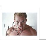 Kellan Lutz signed 10x8 colour photo. Good Condition. All autographed items are genuine hand