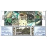 Coastlines Benham Gold Cover (223) five PM Conwy 19.03.02 limited edition 266/500 border printed