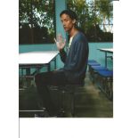 Danny Pudi signed 10x8 colour photo. American actor, who is best known for his role as Abed Nadir on