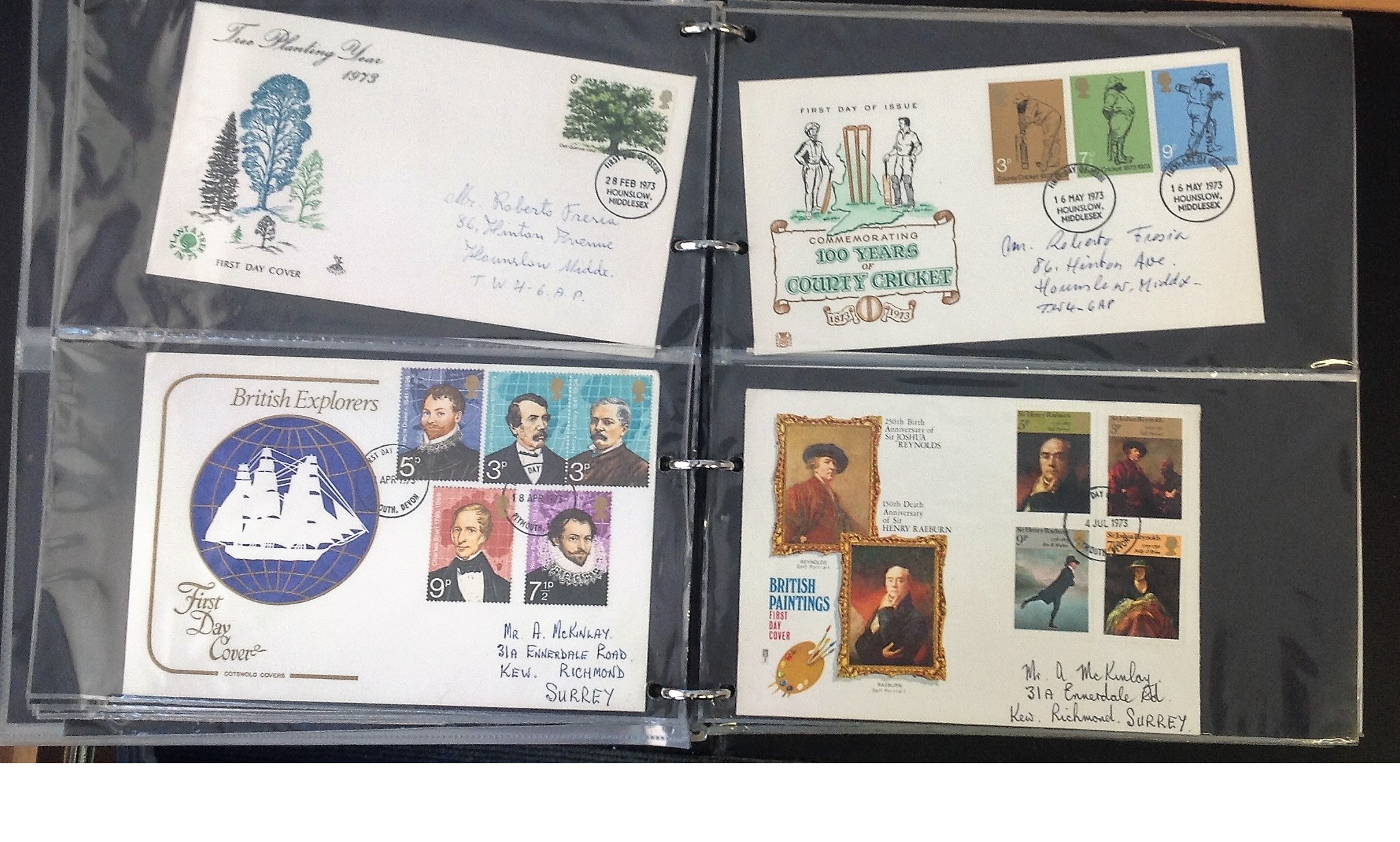 GB FDC cover collection 90+ covers, Range of dates going back to the 1960s, Includes Battle of - Image 12 of 12