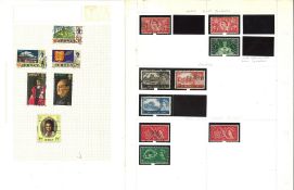 Glory folder. Includes FDI cover which includes coin. Sheets of stamps from Jersey, Guernsey, and