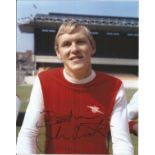 Football John Roberts 10x8 signed colour photo pictured during his playing days with Arsenal. Good