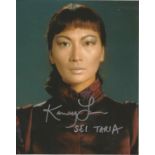 Kamay Lau signed 10x8 colour photo from Star Wars Phantom Menace. Good Condition. All autographed