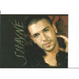 Shayne Ward signed 10x8 colour photo. English singer and actor. He is best known for his role as